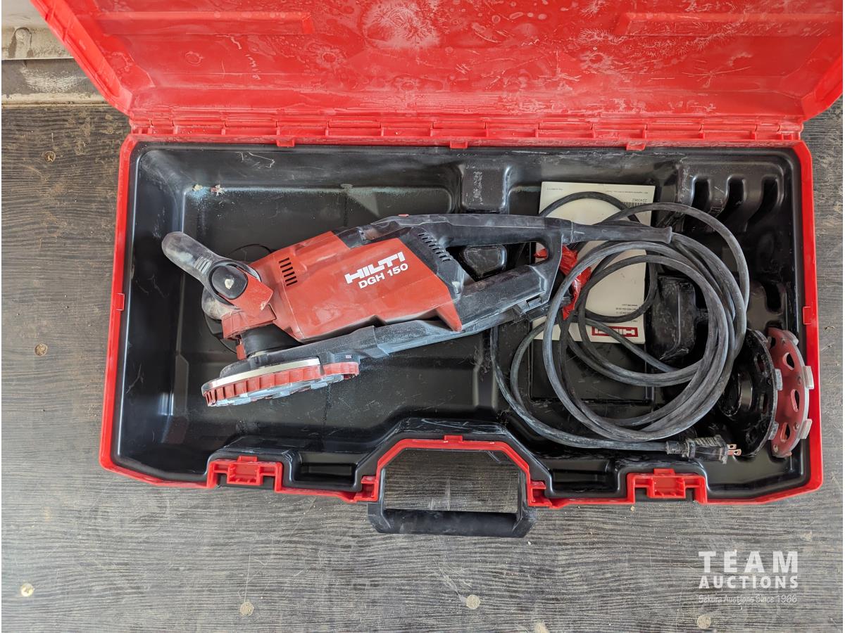 Hilti DGH 150 Concrete Grinder - 23ID | Team Auctions