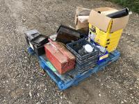 Qty of Toolboxes, Nails, Nuts, Bolts & Plumbing Supplies