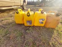 (4) Diesel Jerry Cans
