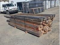Qty of 2 Inch X 6 Inch Rough Cut Lumber