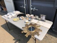 Serving Platters, Bowls, Mirrors, Misc Kitchen Items