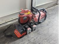 Hilti DSH700-22 12 Inch Battery Cut-Off Saw W(2) Batteries & Charger