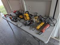 Qty of Power Tools, Cordless Powertools, Batteries and Chargers