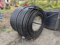 Large Roll of 1 Inch Black Ploy Hose