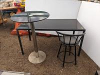 Stool, (2) Tables