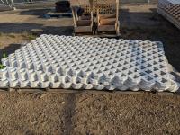 (20) 4 Ft X 8 Ft White Poly Lattice