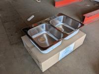 Contractors Solutions Double Stainless Steel Sink