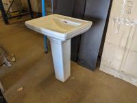 (2) Phoebe Pedestal Sinks