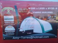 Golden Mountain 30 X 65 Ft Storage Shelter