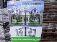 Greatbear 14 Ft Bi-Parting Wrought Iron Driveway Gate