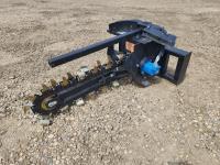 2023 Greatbear 72 Inch Hydraulic Chain Trencher - Skid Steer Attachment