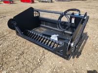 2023 80 Inch Hydraulic Rock Picker Bucket - Skid Steer Attachment