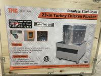 TMG Industrial CP23 23 Inch Turkey Chicken Plucker 