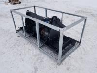 2023 6 Ft Hydraulic Plate Compactor - Skid Steer Attachment
