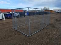 7 Ft X 12 Ft X 6 Ft High Chain Link Dog Pen