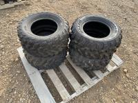 (4) AT25X10-12 ATV Tires