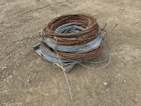 Misc Rolls of 3/8 inch Steel Cable