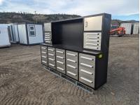 2023 Steelman H9.5FT-30D 9.6 Ft Garage Cabinet Workbench