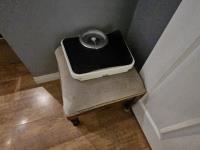 Weight Scale and Stool