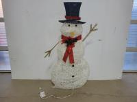 Light-Up Snowman Decoration