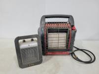 Mr Heater Big Buddy Propane Heater and Air King Electric Heater