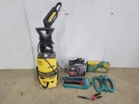 Karcher K3.98 Pressure Washer and Qty of Garden Items