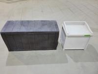 Deck Storage Box and Small Deck Box