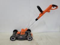 Black & Decker Electric 12 Inch Weed Trimmer with Mower Deck Attachment