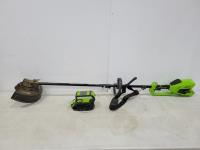 Greenworks Digipro 40V Brushless Weed Trimmer with Battery and Charger