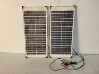 (2) Coleman 40W Solar Panels