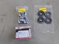 (12) 12 mm X 1.5 mm Chrome Lug Nuts, (4) Oil Seal Assemblies and (1) Caliper Rebuild Kit