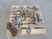 Qty of Ratchet Straps, Tow Ropes and Hooks