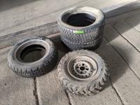 (4) Tires of Various Sizes