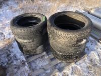 (3) Goodyear Assurance 205/60R16 Tires and (3) General G-Max 235/45ZR18 Tires
