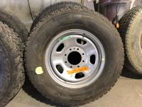 (1) Goodyear Wrangler 275/70R18 Tire and Steel 8 Bolt Rim