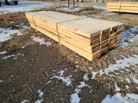 (28) Pieces of 3X12x12 Ft Rough Cut Sawn Spruce Planks