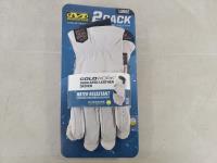 Coldwork Insulated Leather Gloves Two Pack