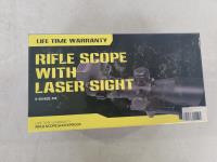 Rifle Scope with Laser Sight