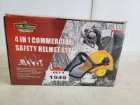 4-in-1 Commercial Safety Helmet Set
