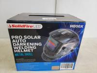Pro Solar Auto Darkening Welding Helmet (Metal Skull) 