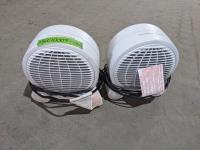(2) Space Heaters