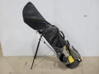 Golf Bag with John Daly Golf Clubs
