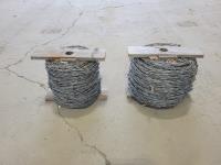 (2) Rolls of Barbed Wire