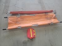 (2) Stretchers with First Aid Bag 