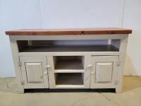 Rustic Entertainment Stand