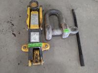 2 Ton Floor Jack and Heavy Duty Shackle