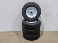 (4) Powerfist 16X5.00-8 Turf Tires