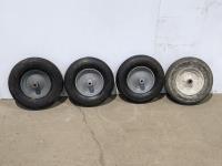 (4) 4.80/4.00-8 Utility Tires