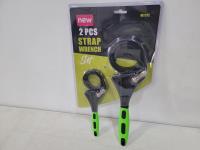 2 Piece Strap Wrench Set