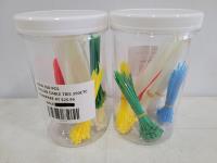 (2) 350 Piece Cable Ties